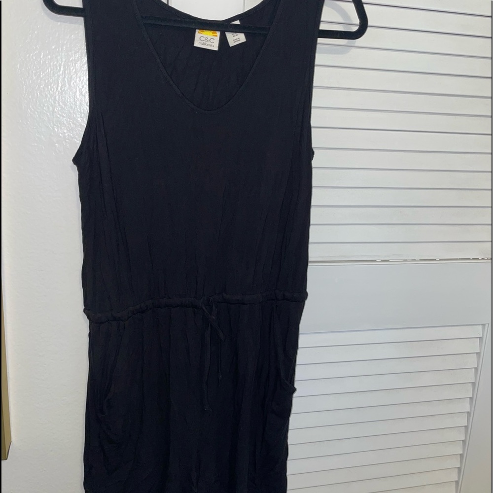 C&C California brand black romper sz M